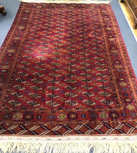 A Bokhara carpet 290 x 200cm
